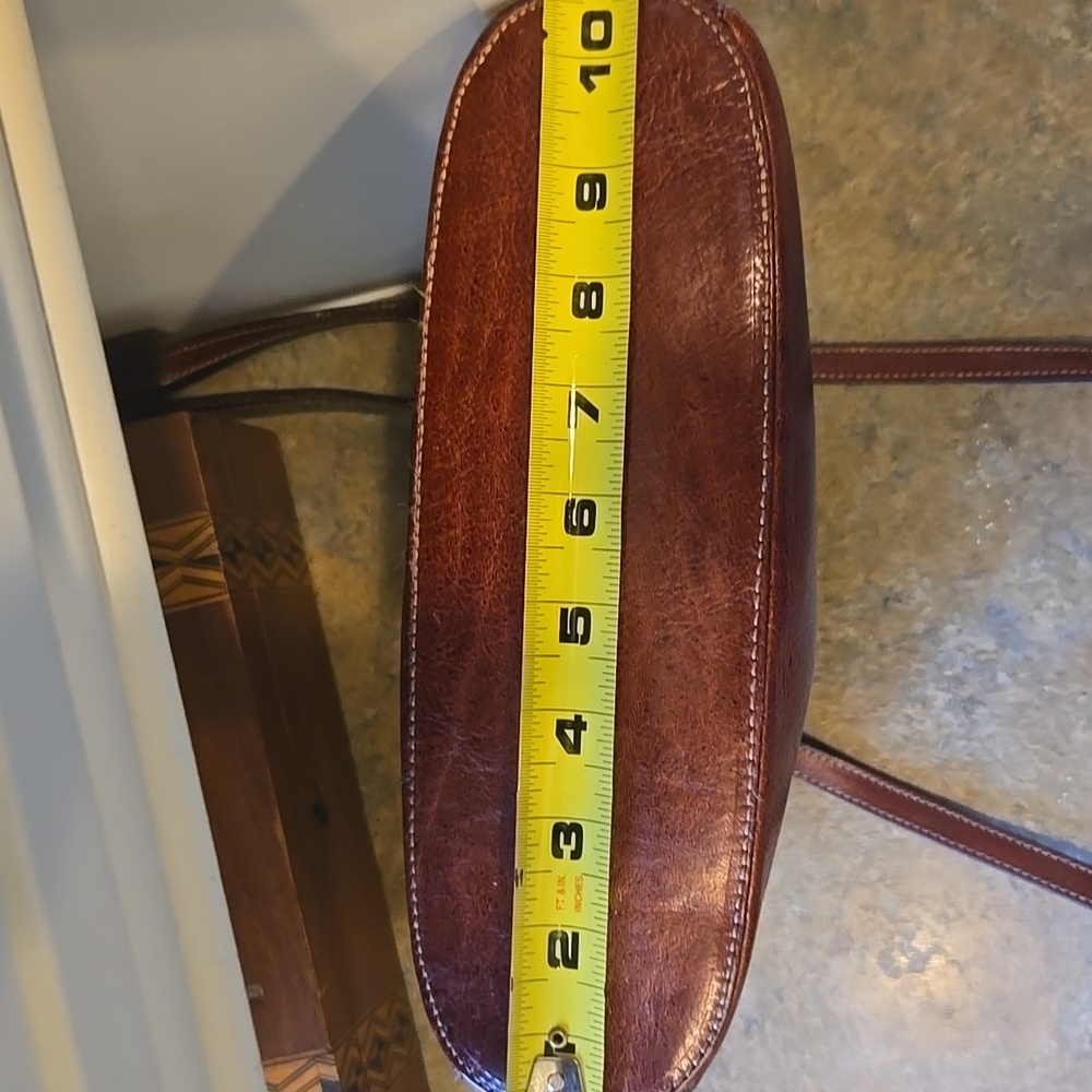 EUC Giudi Brown Leather Purse Made in Italy - Picture 5 of 10